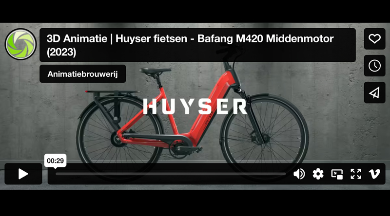 3d animatie huyser fietsen