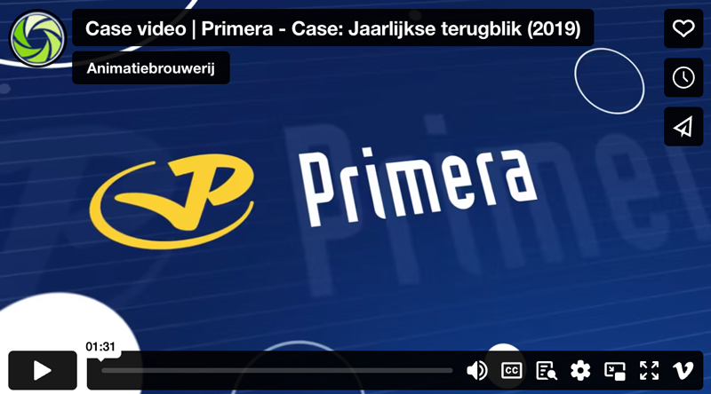 Case video primera jaarlijkse terugblik