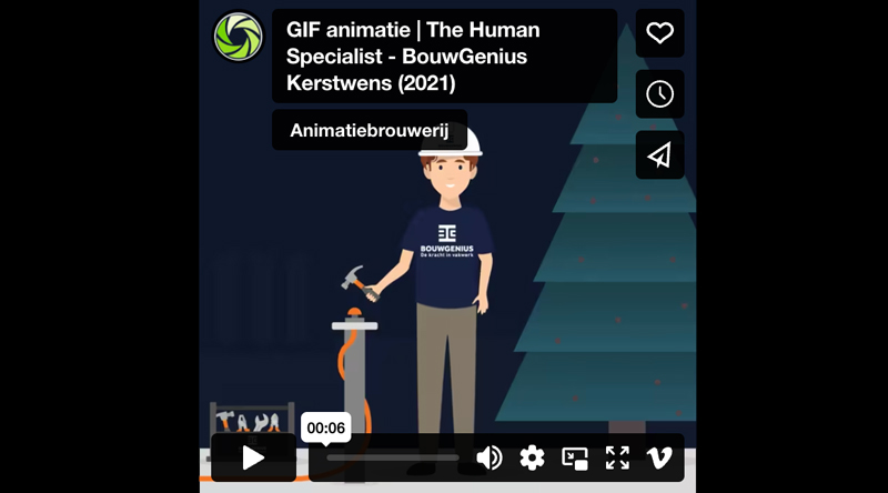 Gif animatie the human specialist