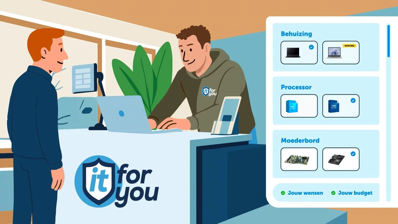 Een laptop op maat door Animatiebrouwerij