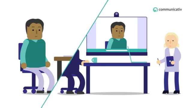 Communicativ – Digitale meetingrooms door Animatiebrouwerij