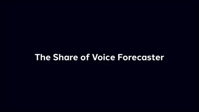 Dentsu – The Share of Voice Forcaster door Animatiebrouwerij