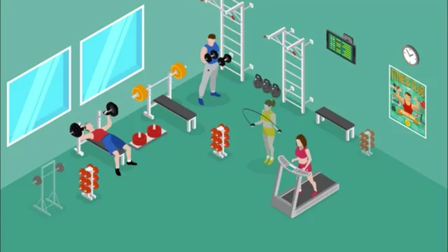 Fitness club – Workout door Animatiebrouwerij