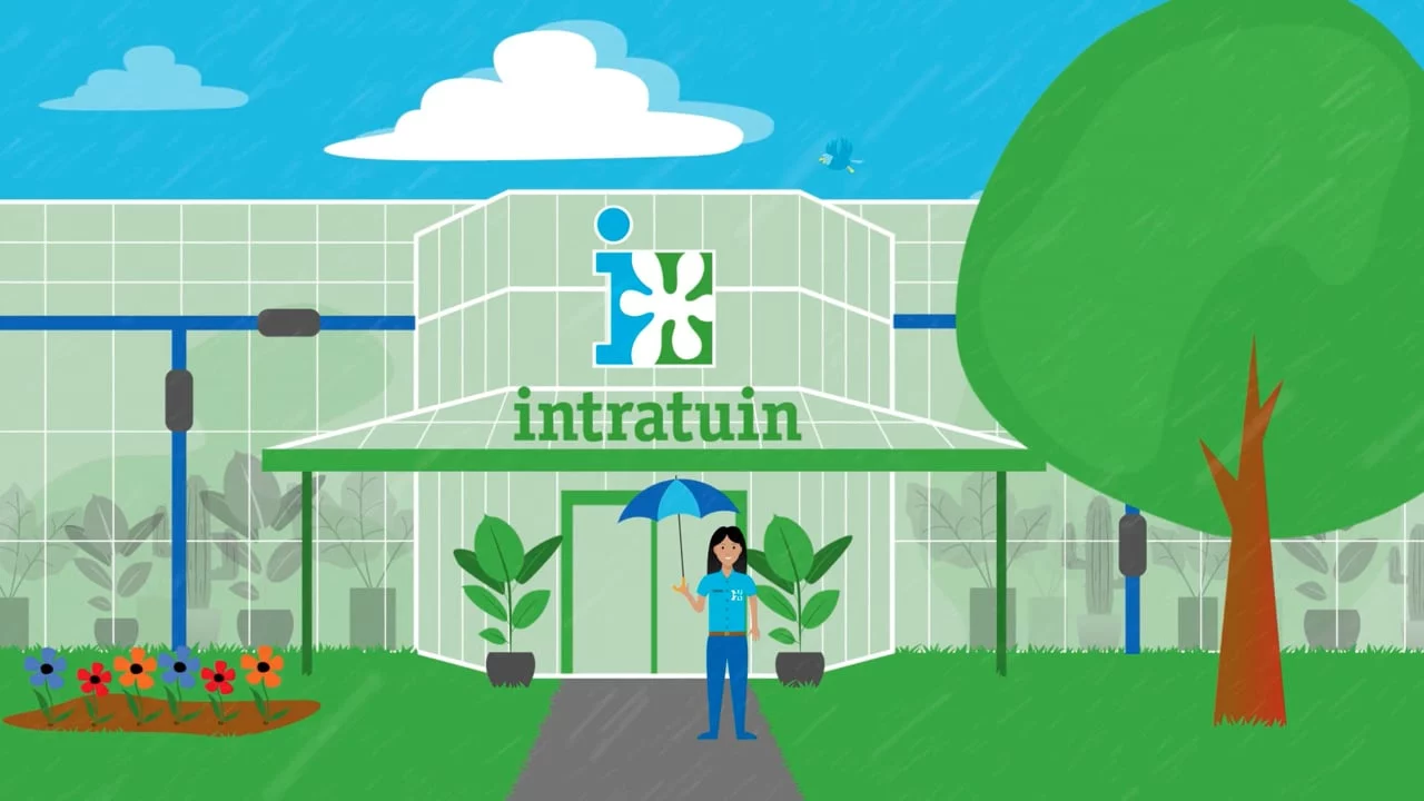 Intratuin – Regenwater opvang door Animatiebrouwerij