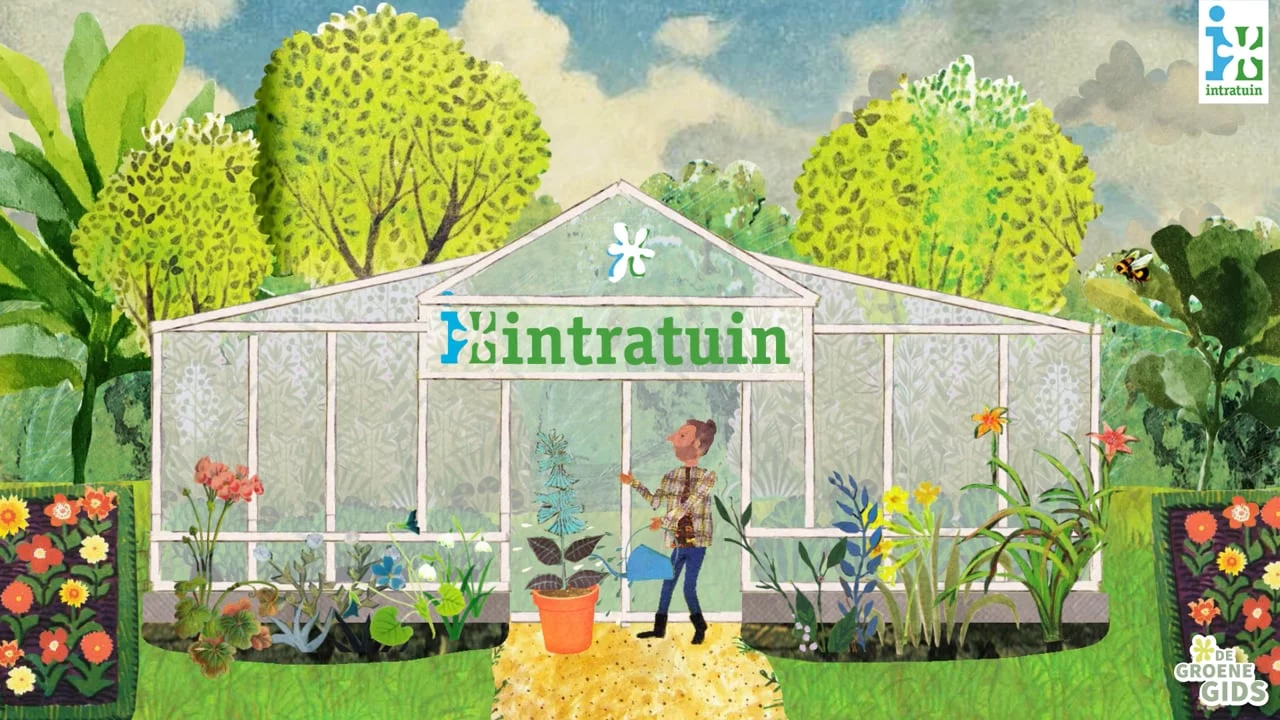 Intratuin – Stijlvoorstel: De Groene Gids door Animatiebrouwerij