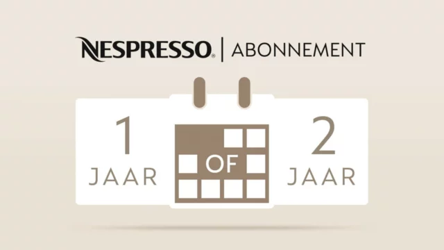 Nespresso – Abonnement door Animatiebrouwerij
