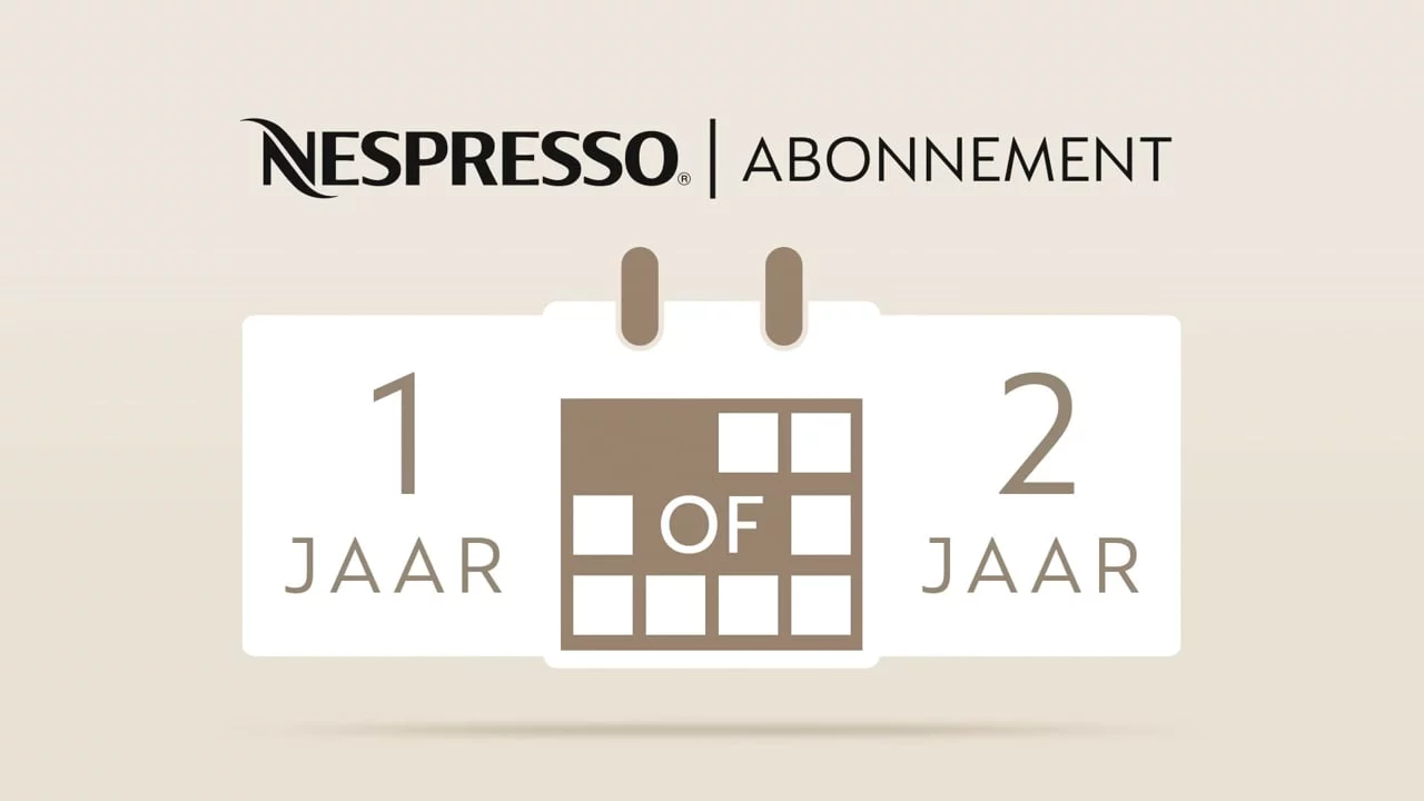 Nespresso – Abonnement door Animatiebrouwerij