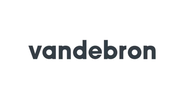 Vandebron – Tekst logo door Animatiebrouwerij